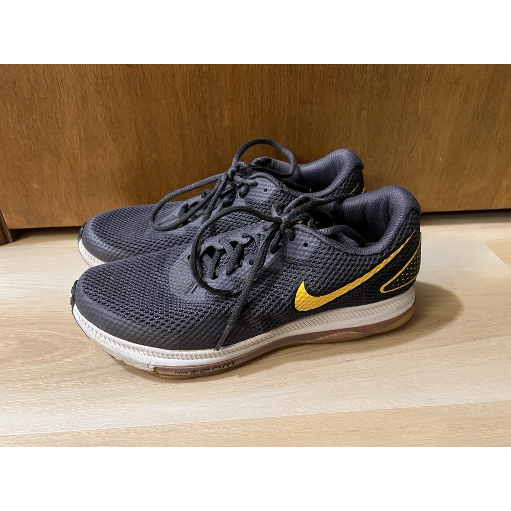 Nike Zoom All Out Low Gridiron Womens Size 9 EU 40.5 Gray Yellow Pink